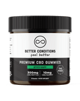 Better Conditions Premium CBD Gummies are THC-Free, Broad Spectrum, and contain only 8 all natural ingredients. They are not only effective and easy to take, but they taste delicious and will give you the CBD support you need throughout the day. Whether you're looking for relief from anxiety, stress, inflammation, these are an easy and effective choice to try