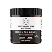 Our Strawberry Lemonade CBD gummies are made with premium, broad-spectrum CBD oil that is always 100% THC-Free and Third Party Lab Tested. Each gummy has 10mg of premium, broad-spectrum CBD. These CBD Gummies taste delicious, have no weird aftertaste, and are an excellent way to try CBD for the first time or to support an existing wellness regimen.