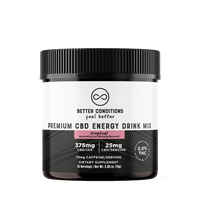 Premium CBD Energy Drink Mix made with THC Free, broad spectrum CBD. Better Conditions CBD Energy Drink Mix is tropical flavored